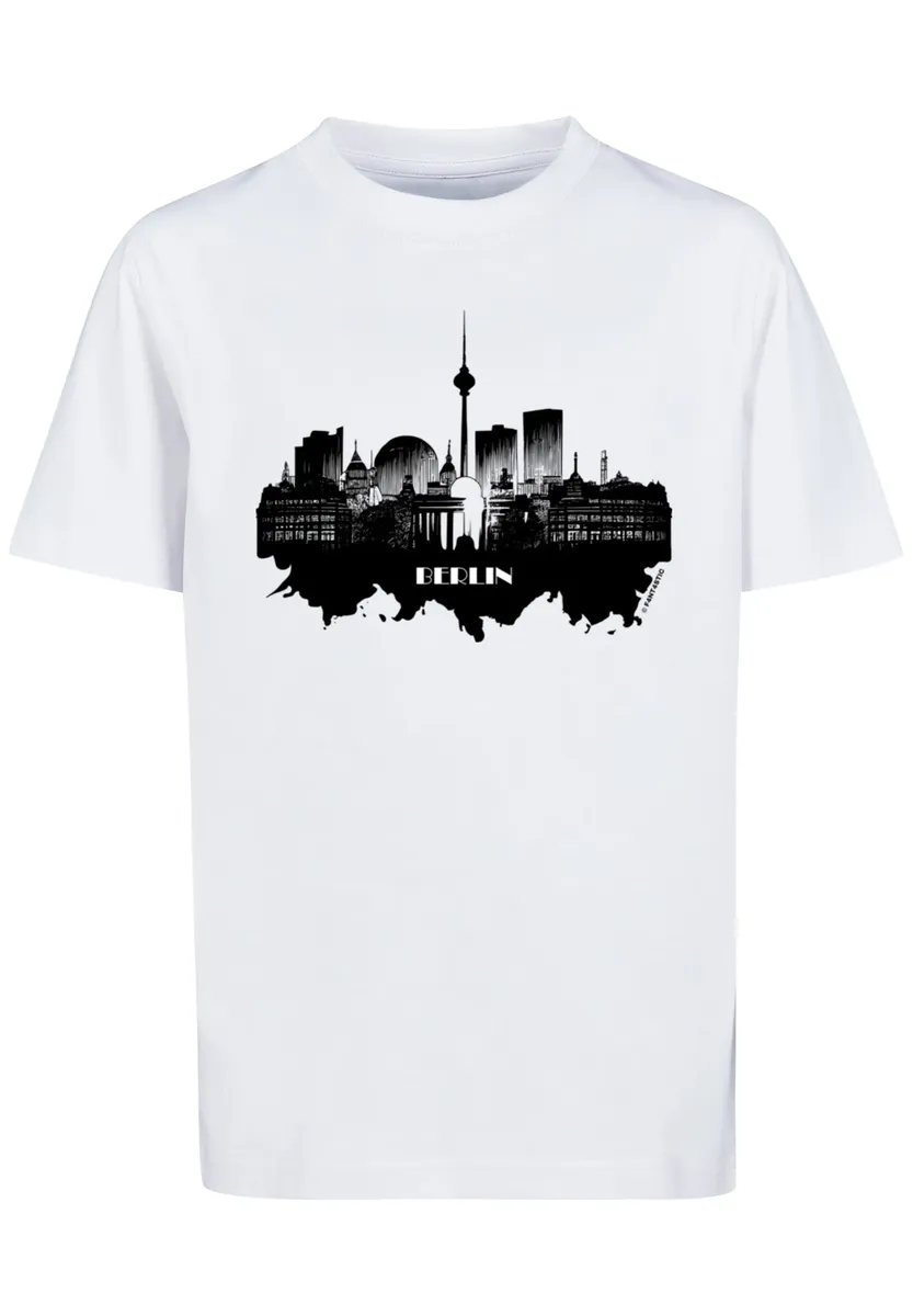 

Футболка F4NT4STIC "Cities Collection - Berlin skyline", принт, белый