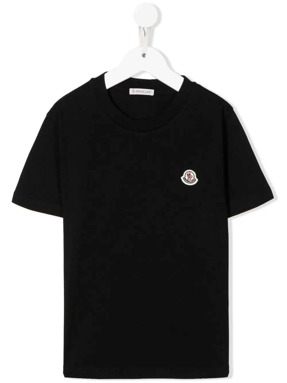 

Футболка с логотипом Moncler Enfant, черный