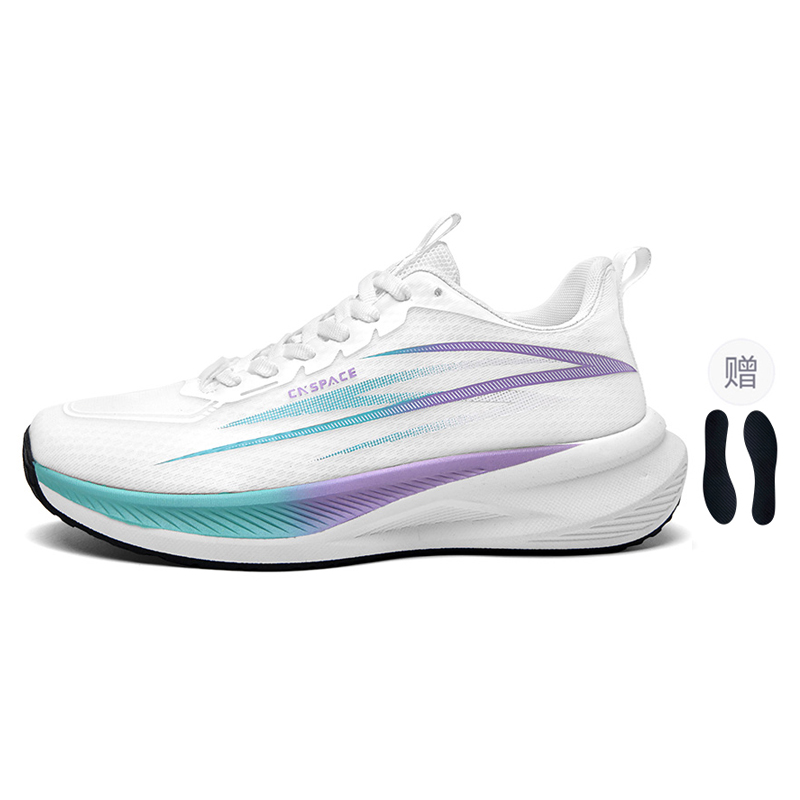 

Кроссовки для бега China Aerospace с амортизацией, противоскользящие, устойчивые к истиранию, дышащие, с полным покрытием и эффектом отскока мужские ZHONGGUOHANGTIAN, Three-Public фиолетовый[Includes Full-Length Anti-Twist Carbon Plate]