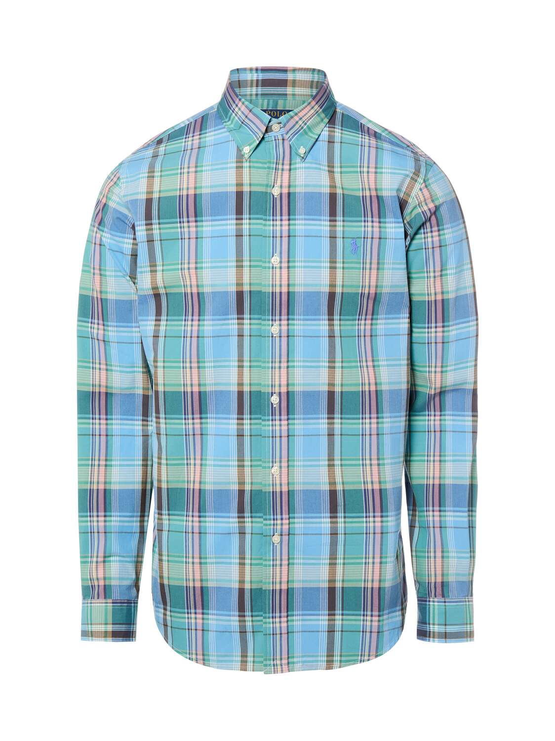 

Polo Ralph Lauren Рубашка на пуговицах синего цвета Regular fit