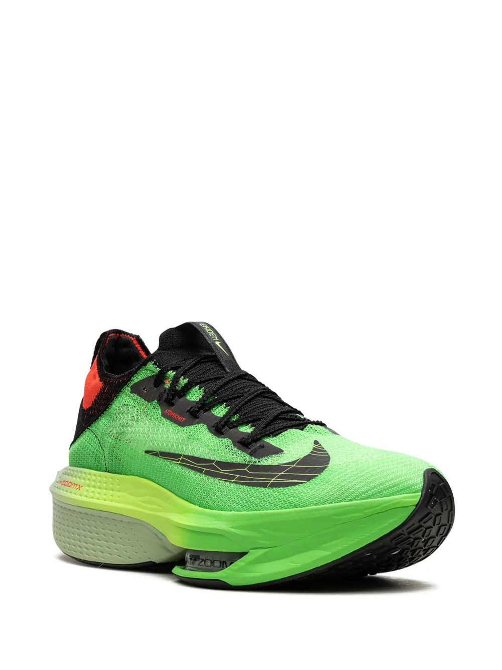 Кроссовки Air Zoom Alphafly Next% FK2 Scream Green Nike, зеленый — фото 2