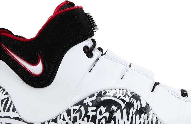 Кроссовки Zoom LeBron 4 'Graffiti' 2023, белый — фото 2