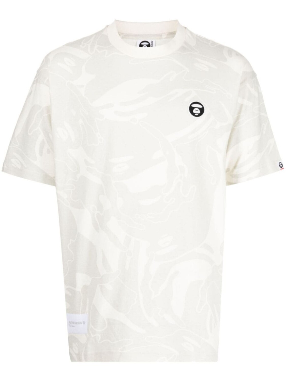 

A Bathing Ape футболка Milo с камуфляжным принтом, серый