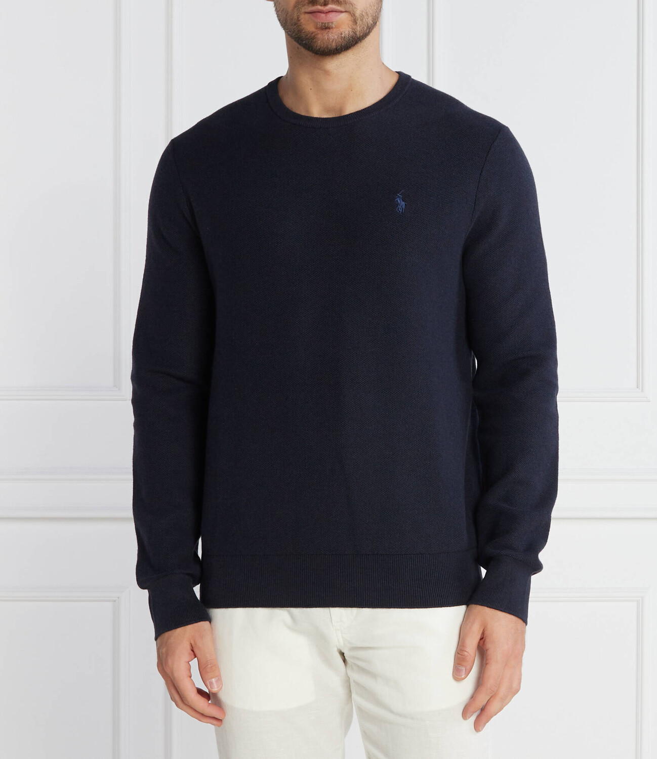 

Свитер POLO RALPH LAUREN Regular Fit, темно-синий
