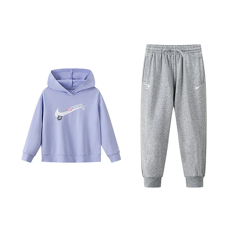 Детский спортивный комплект Casual Nike, сиреневый