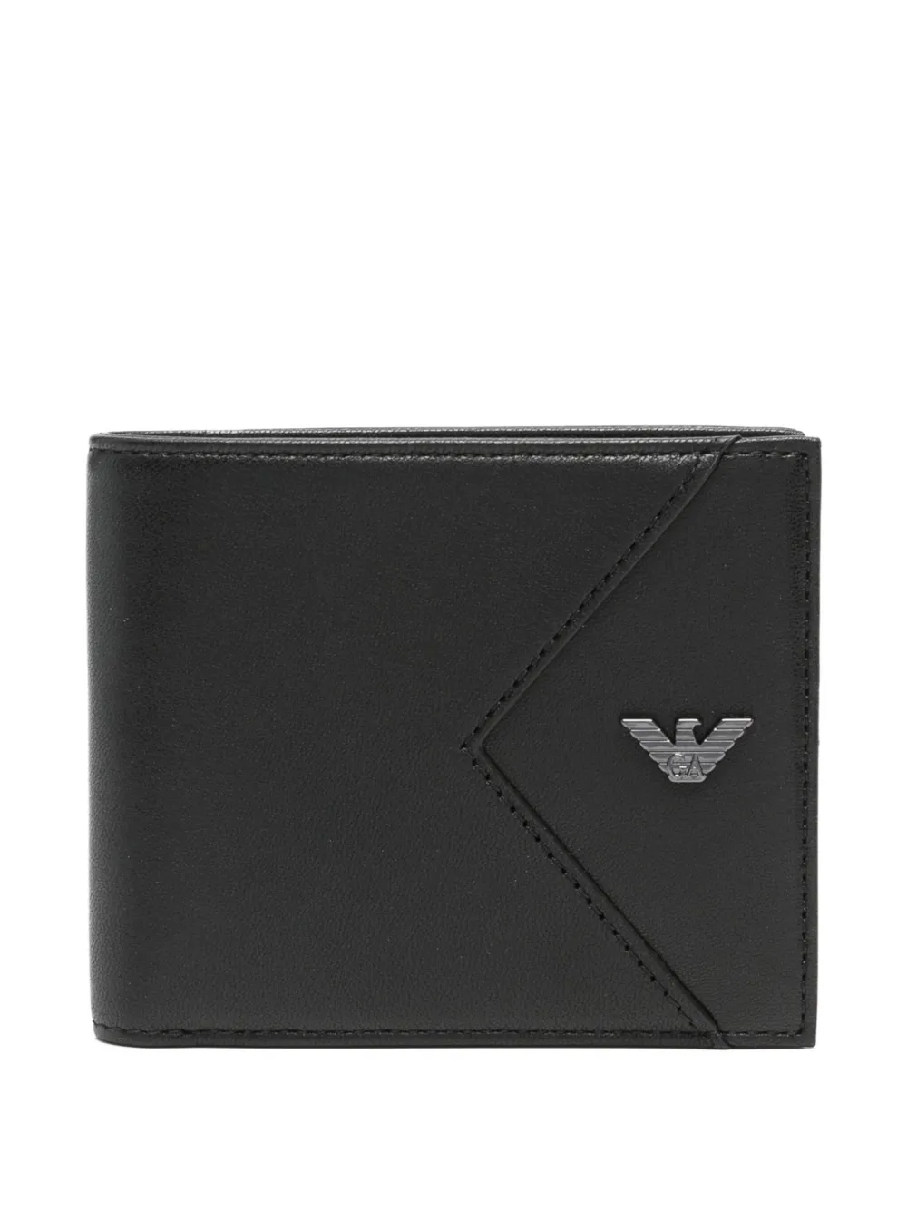 

Кошелек с пряжкой EMPORIO ARMANI, черный
