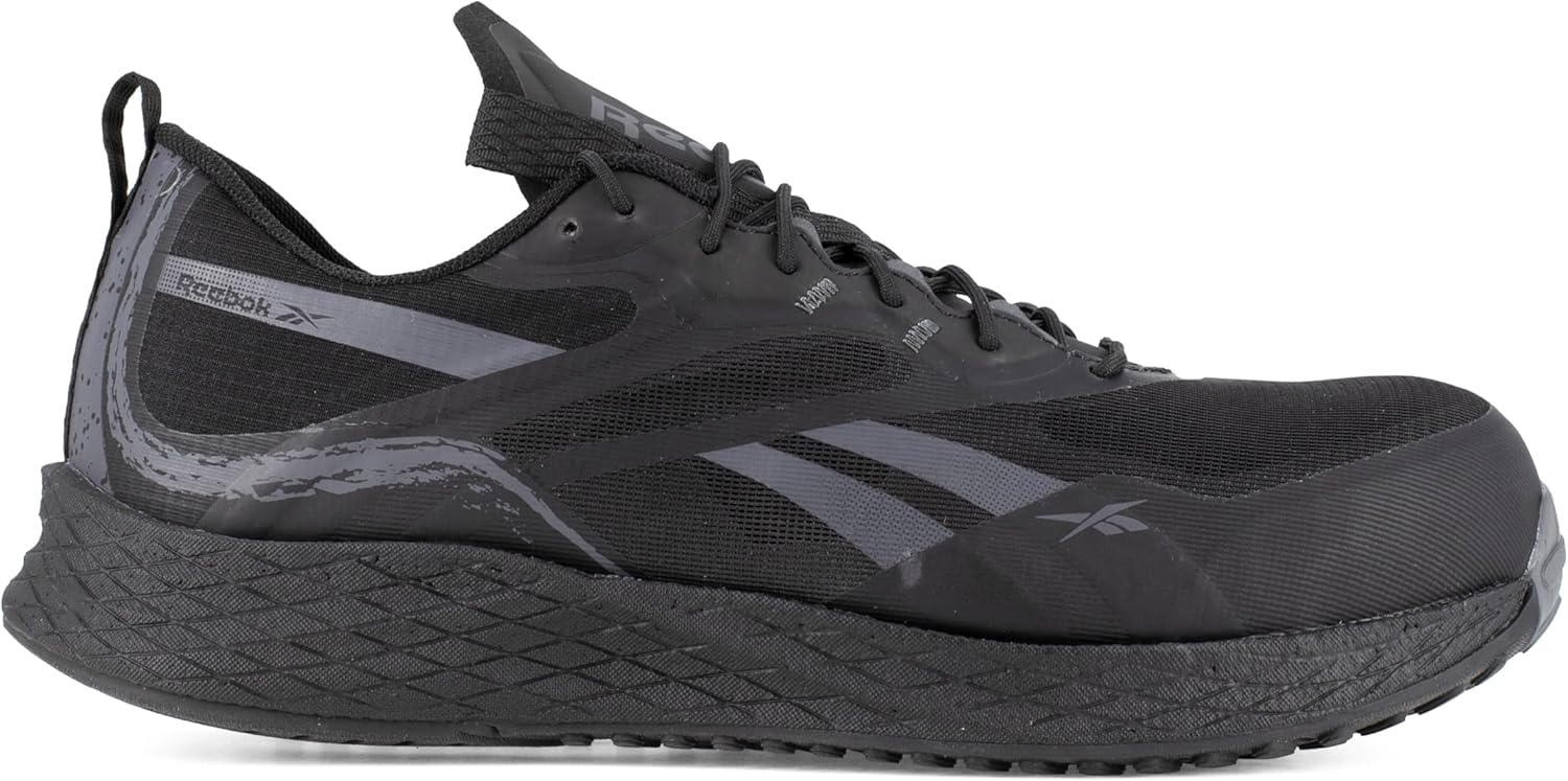 Мужские оксфорды Reebok Work Floatride Energy 3 Adventure с композитным носком, черный — фото 2