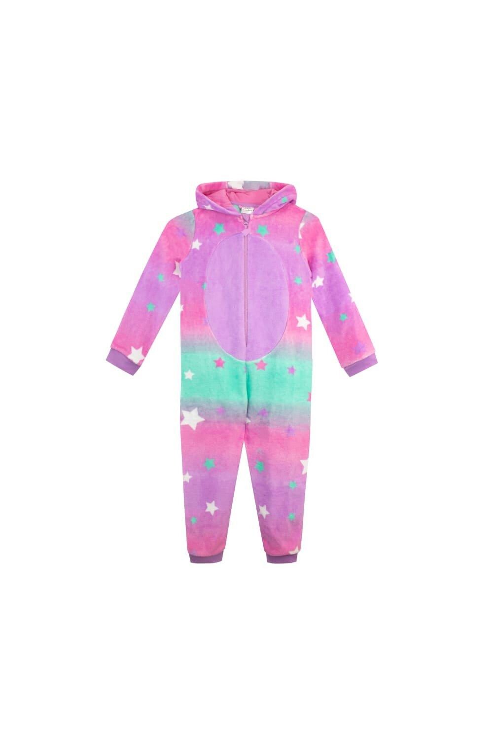 Флисовый комбинезон Star Unicorn «Все в одном» Harry Bear, розовый — фото 2