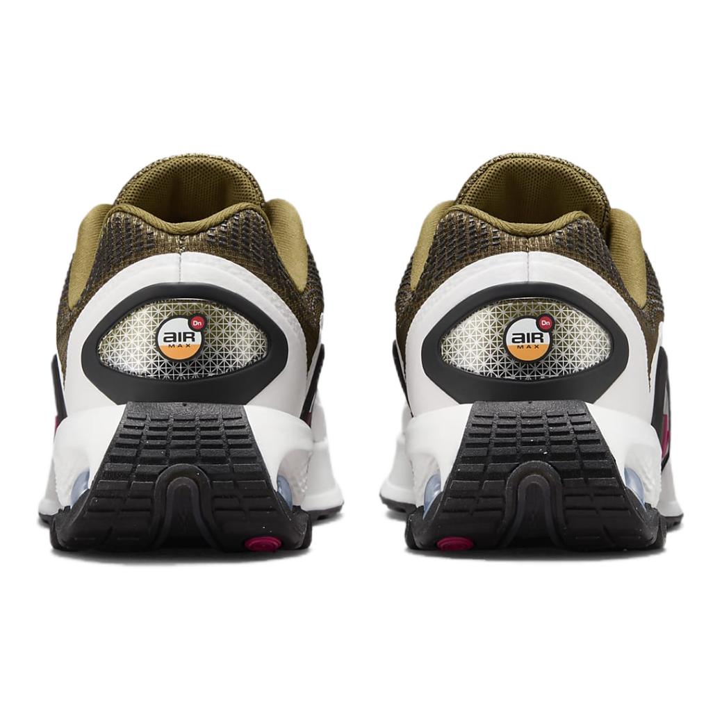 Air Max Dn Устойчивые к истиранию Низкие Повседневные Кроссовки Зеленый Белый Детские Nike — фото 4
