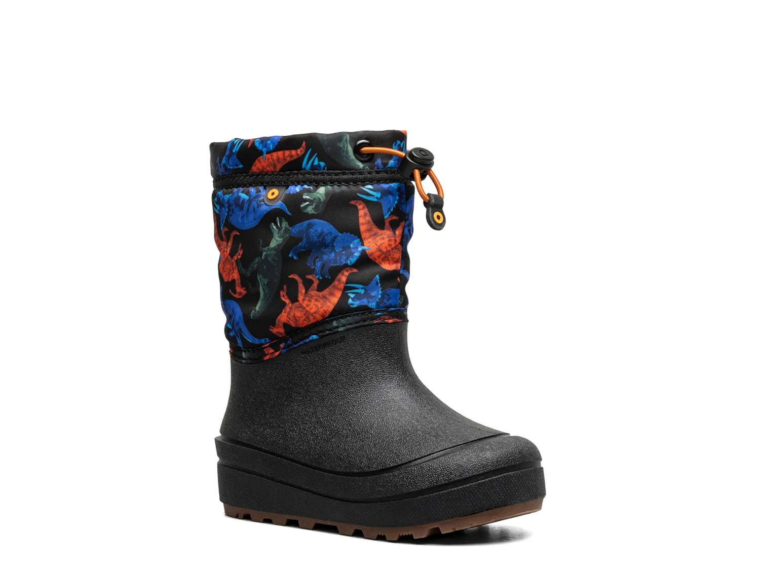 

Ботинки Bogs Snow Shell Snow Boot - Kids', Black Dino Print