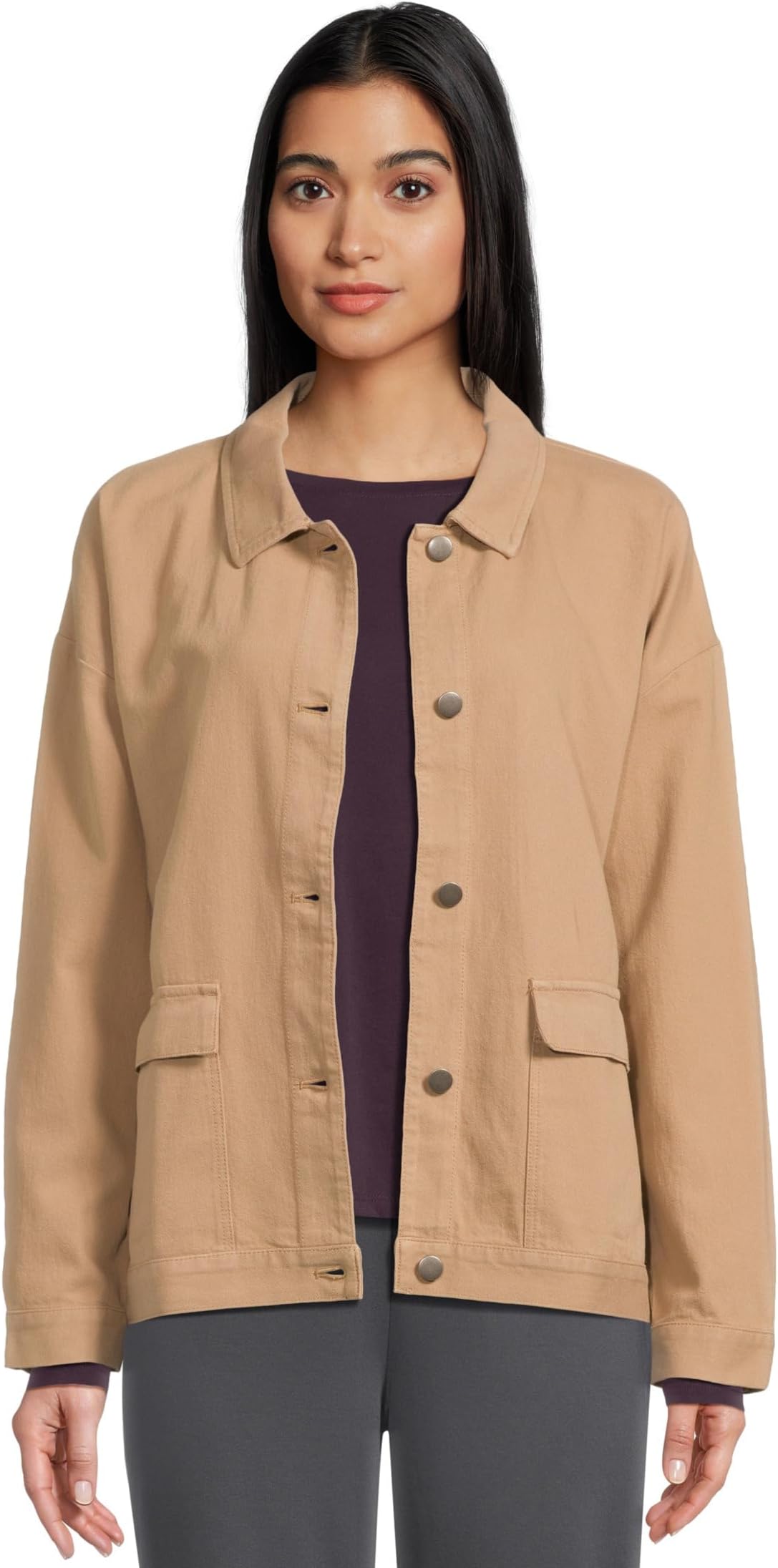 

Куртка Eileen Fisher Classic Collar Jacket, цвет Biscuit