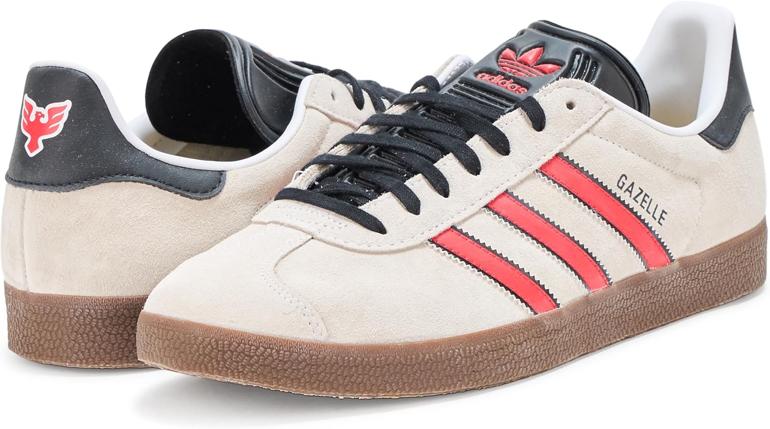 Кроссовки Adidas Gazelle для мужчин, D.C. United, белый/черный — фото 3