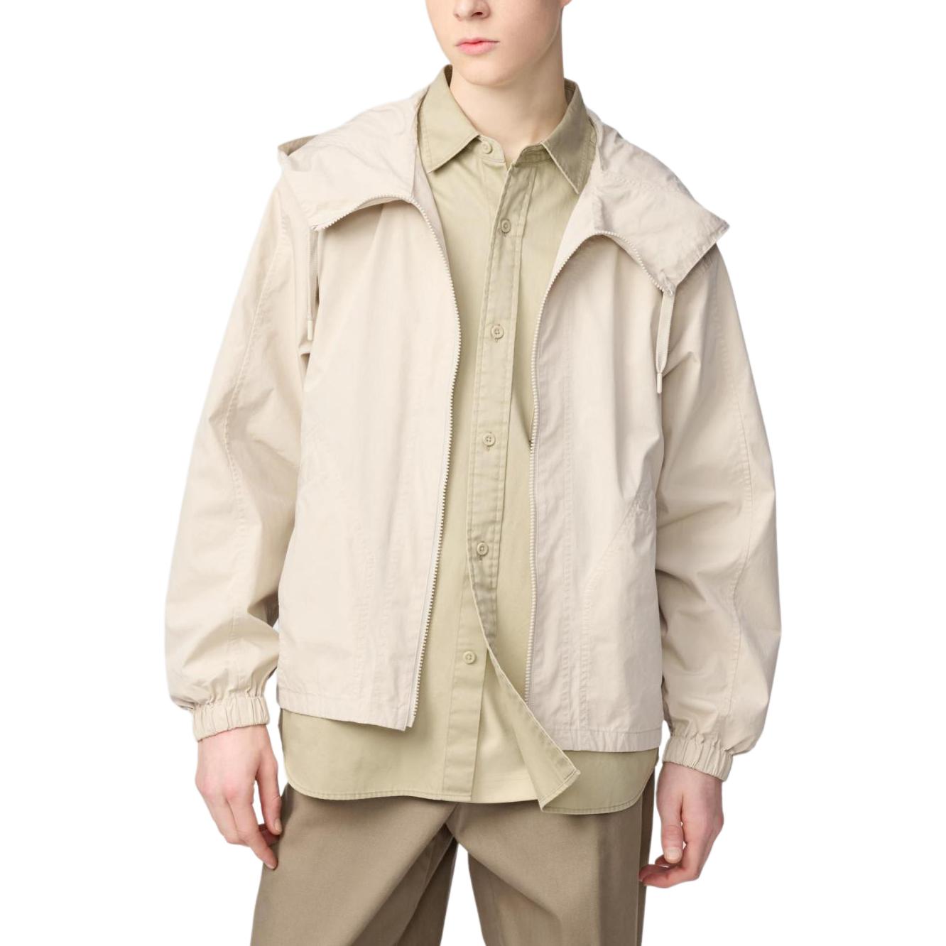 

UNIQLO Куртка мужская светло-бежевая, Light Beige