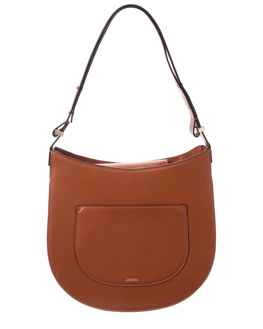 

Кожаная сумка через плечо Jason Wu, коричневый
