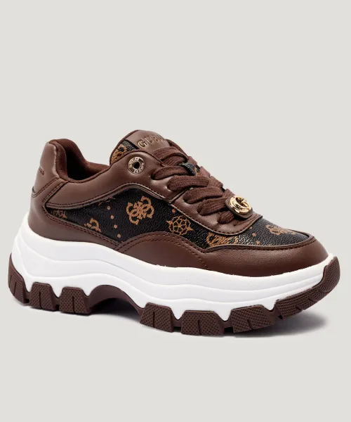 Кроссовки berrett2 Guess, коричневый