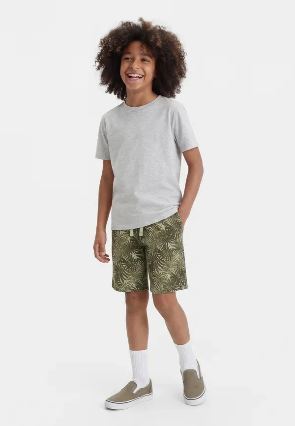 Шорты Name It Nkmjaxon nreg shorts box pb tracksuit bottoms, болотный