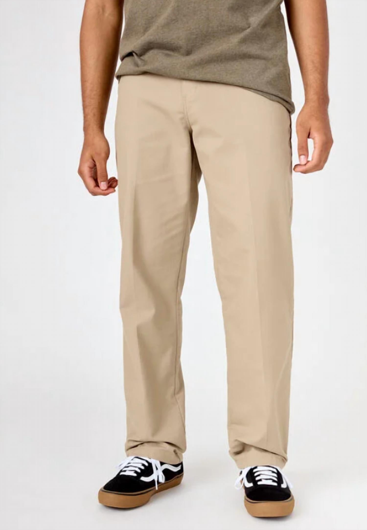 

Узкие прямые брюки для скейтбординга цвета хаки Dickies