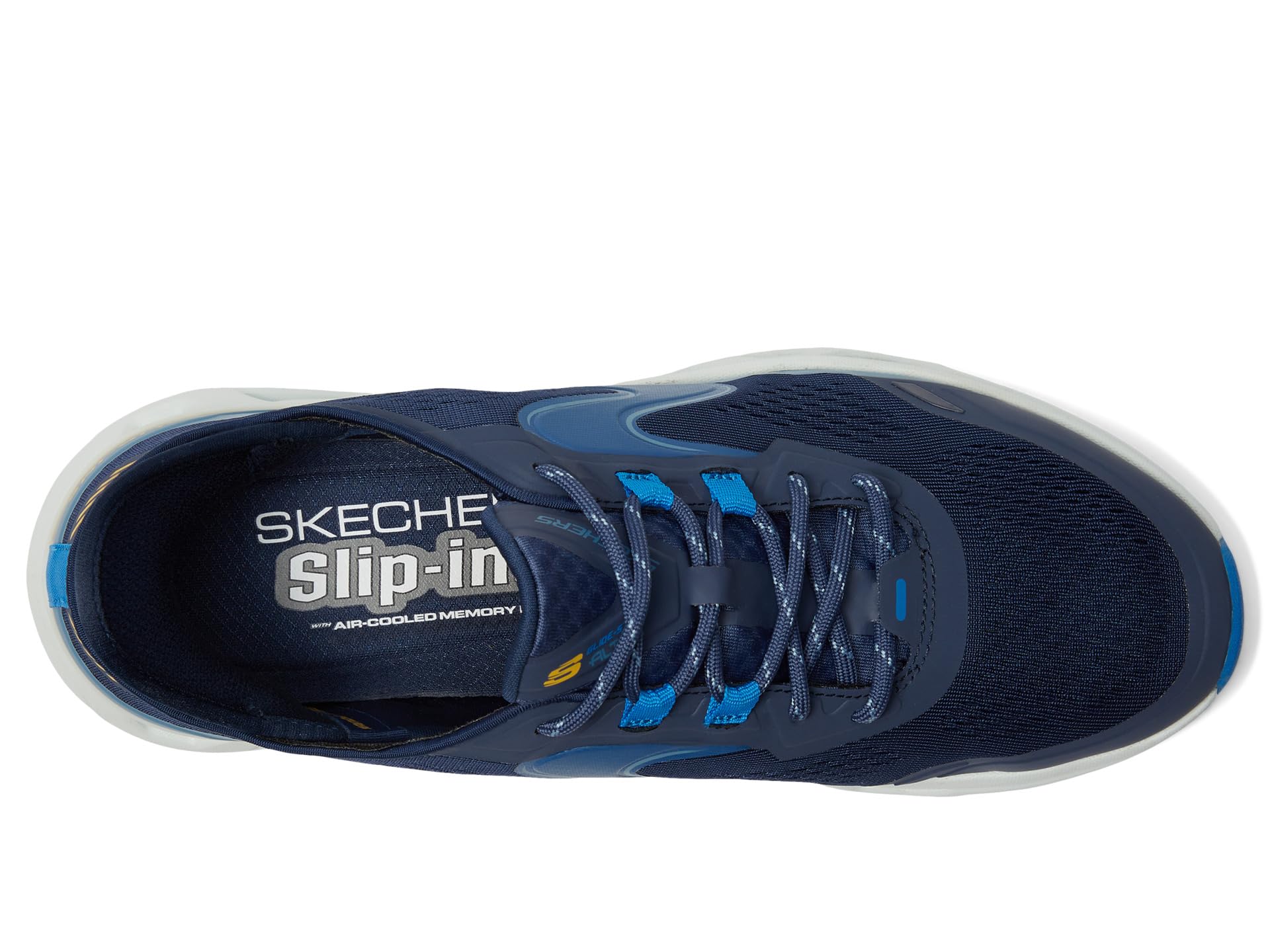 Кроссовки SKECHERS Glide-Step Altus Hands Free Slip-In, Navy/Blue — фото 2
