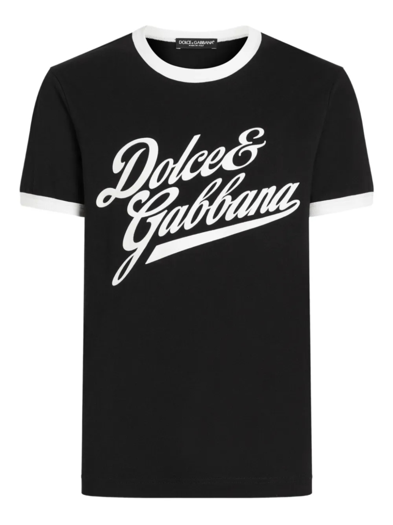 

Футболка с логотипом Dolce & Gabbana, черный