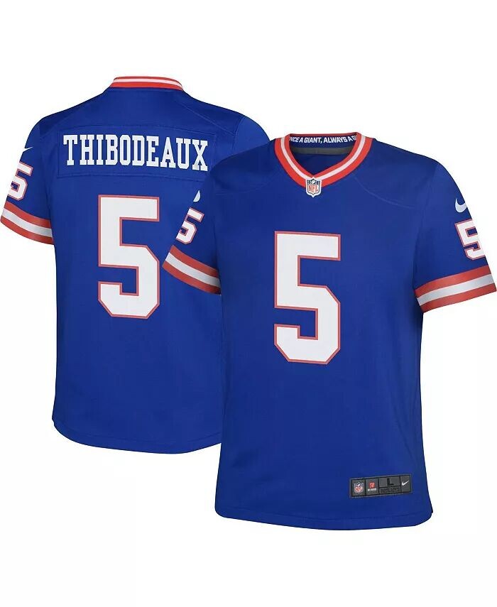 

Джерси для альтернативной игры Big Boys Kayvon Thibodeaux New York Giants Nike, синий