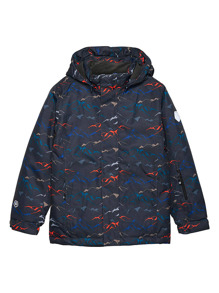 

Color Kids Куртка для катания на лыжах/сноуборде темно-синего/разноцветного цвета