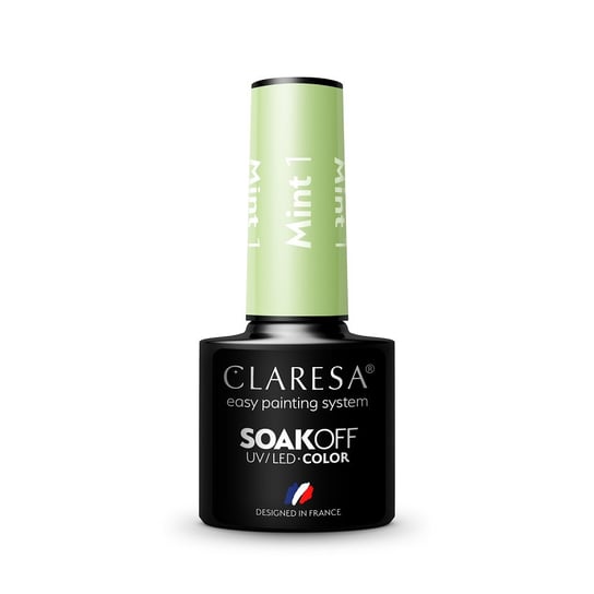 

Гибридный лак Soak Off UV/LED Mint 1 5г, Claresa