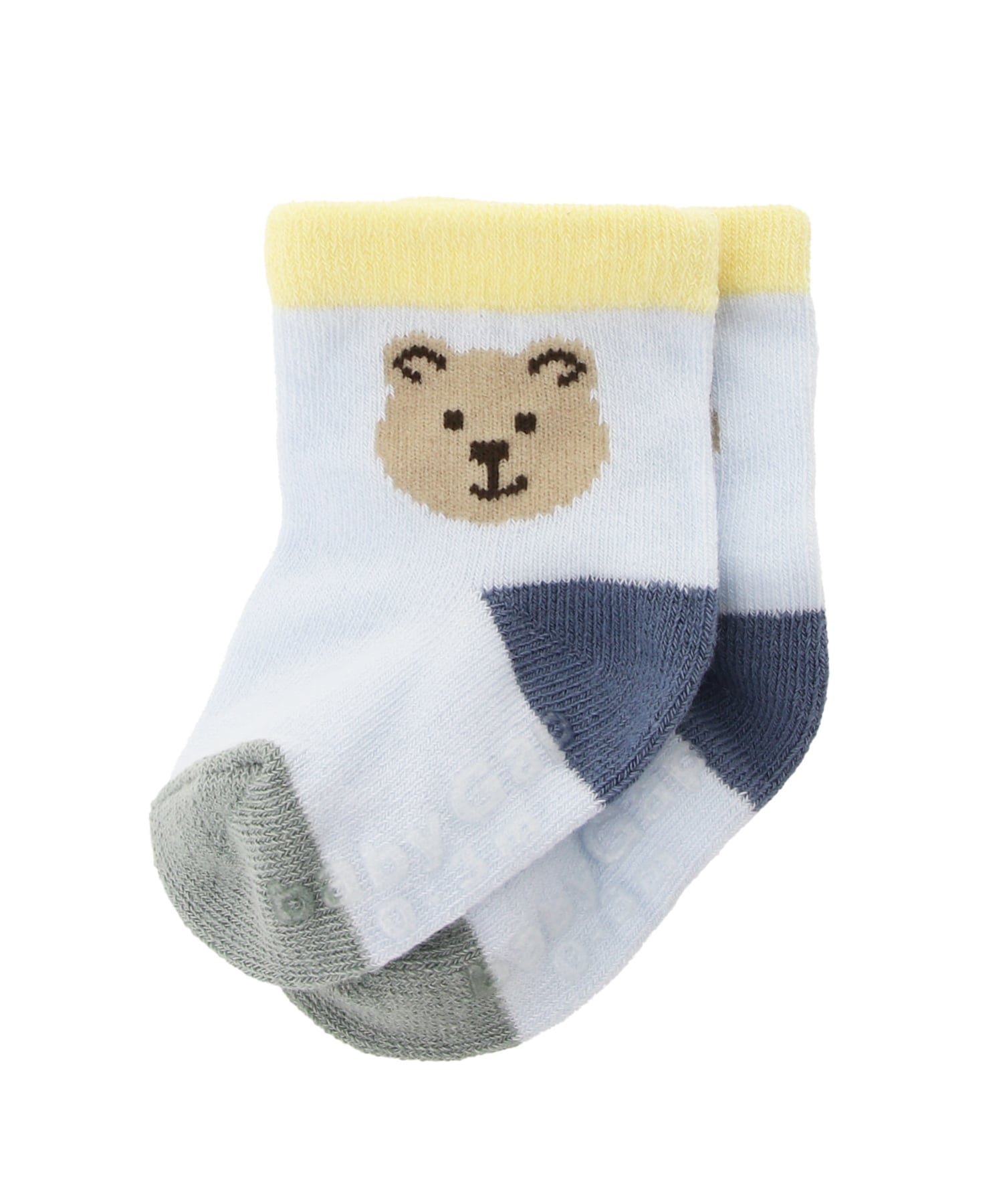 (K) Детские носки Brannan Bear Crew Socks (3 пары) GAP, COLORBLOCK — фото 2