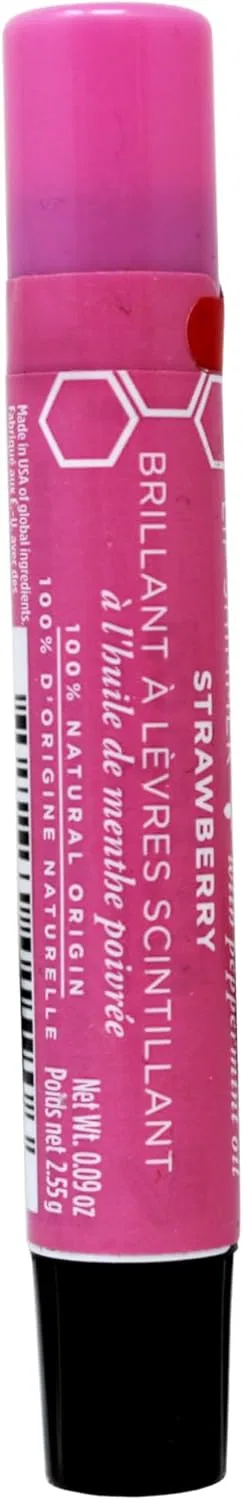 Бальзам для губ «Lip Shimmer Strawberry» от Burt's Bees Burt'S Bees — фото 2