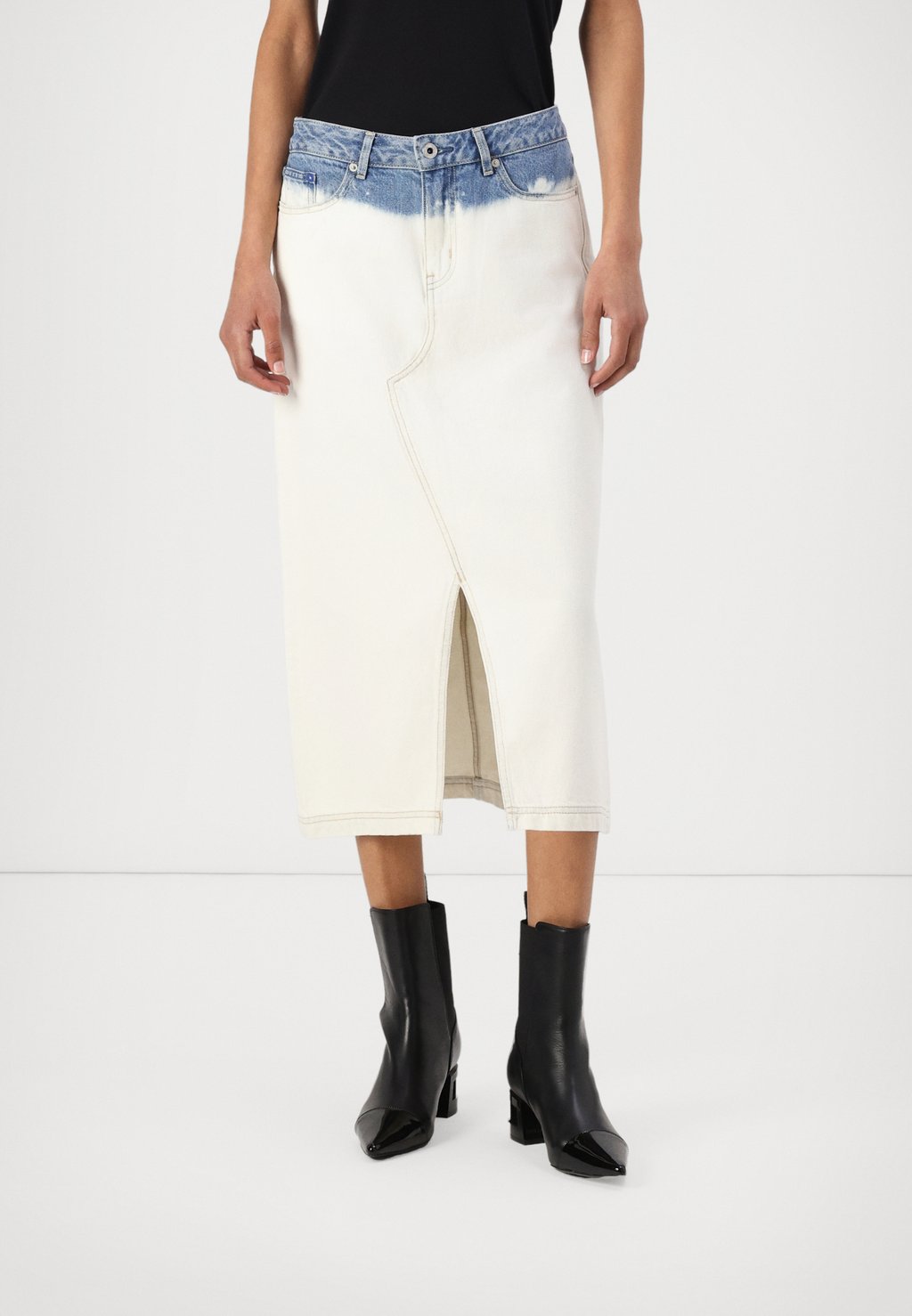 

Юбка А-силуэта OMBRE MIDI SKIRT Karl Lagerfeld Jeans, бежевый