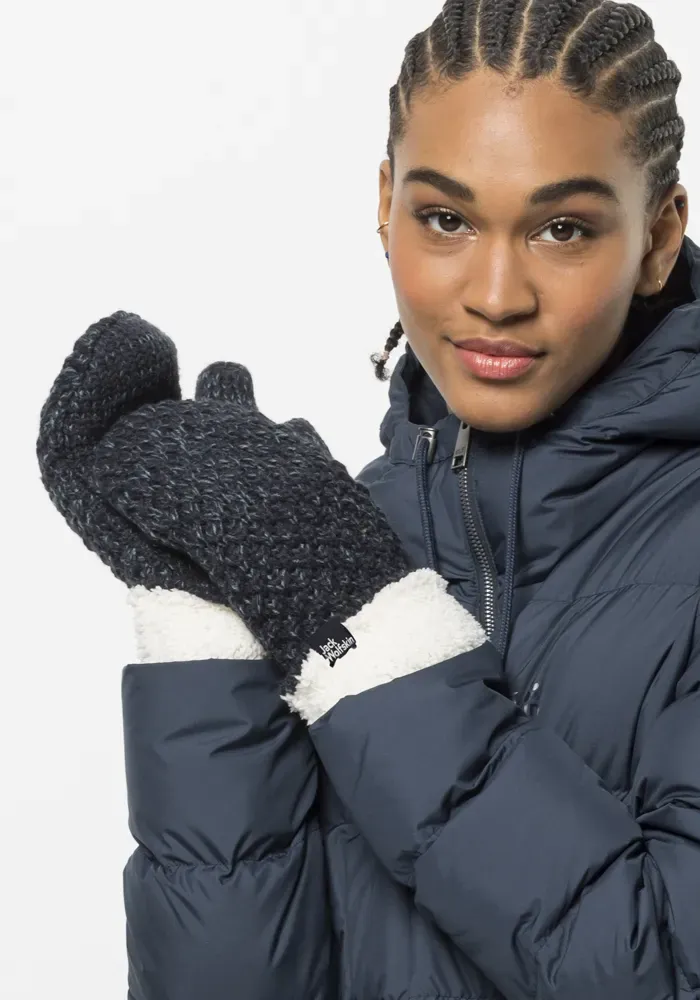 

Варежки Jack Wolfskin "HIGHLOFT KNIT MITEN WOMEN", синий