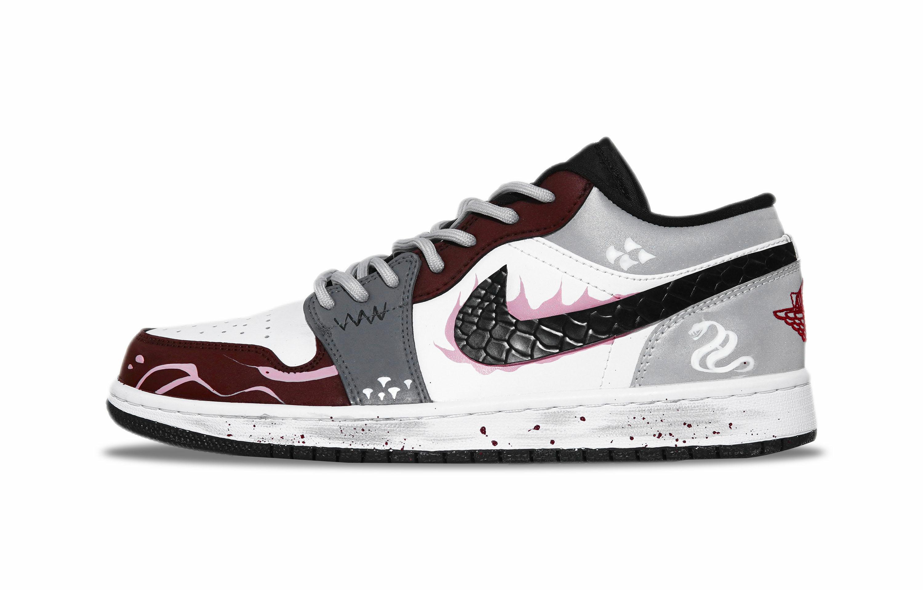 

Баскетбольные кроссовки Air 1 Low Top Vintage, мужские, серые Jordan, Gray