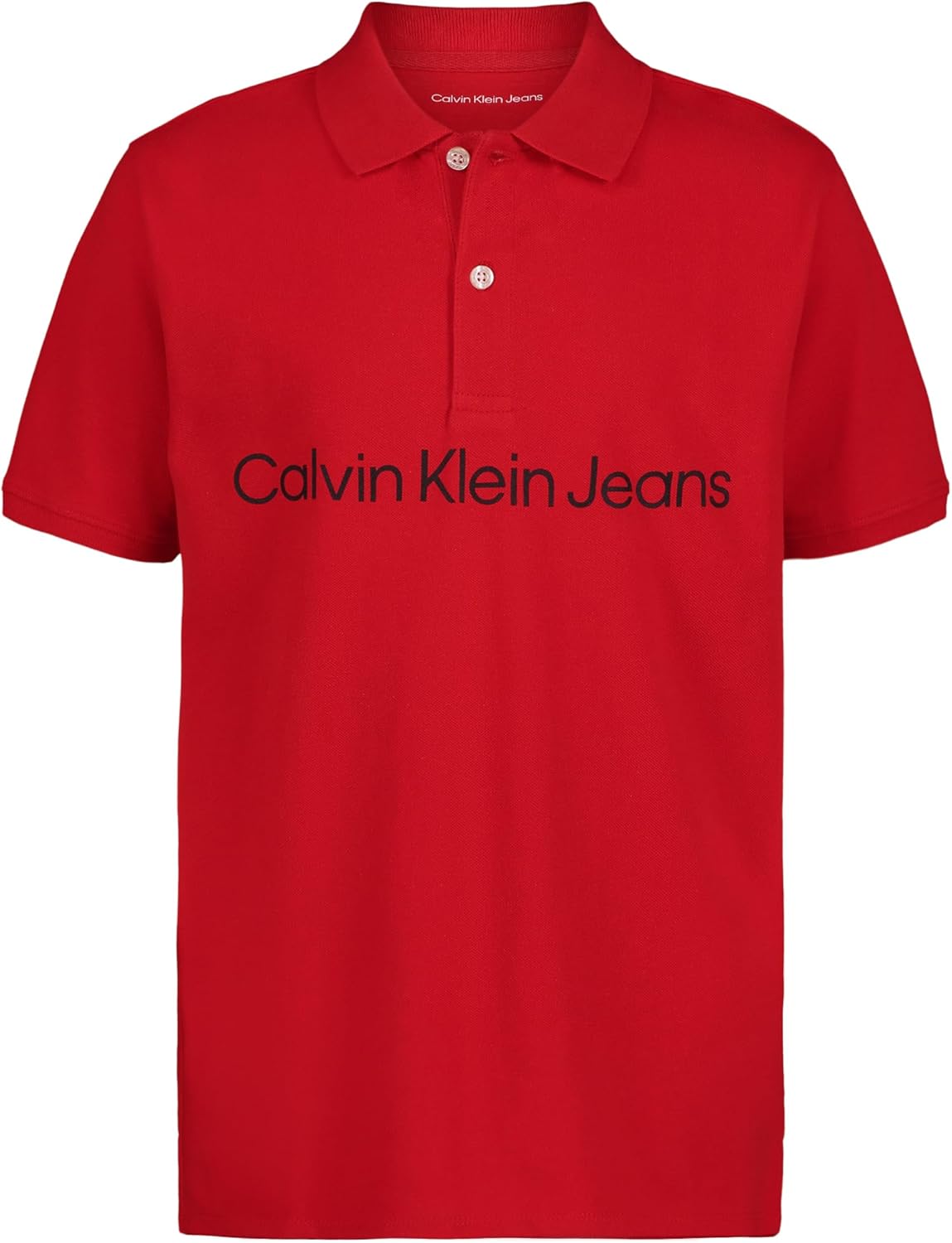 

Поло Calvin Klein для мальчиков с коротким рукавом из микропике, застежка на пуговицы, мягкое и удобное., Clean Logo Racing Red, Красный, Поло Calvin Klein для мальчиков с коротким рукавом из микропике, застежка на пуговицы, мягкое и удобное., Clean Logo 