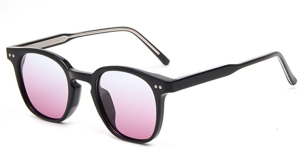 

Круглые солнцезащитные очки 2027 года для женщин в стиле ретро, ​​с защитой от УФ-излучения UV00, для мужчин, летние, для активного отдыха, вождения, рыбалки MTZJH, C01 Black.red