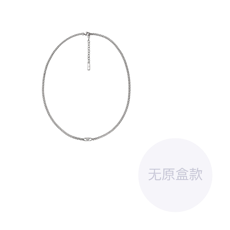 

EMPORIO ARMANI Серебряное колье из нержавеющей стали для мужчин