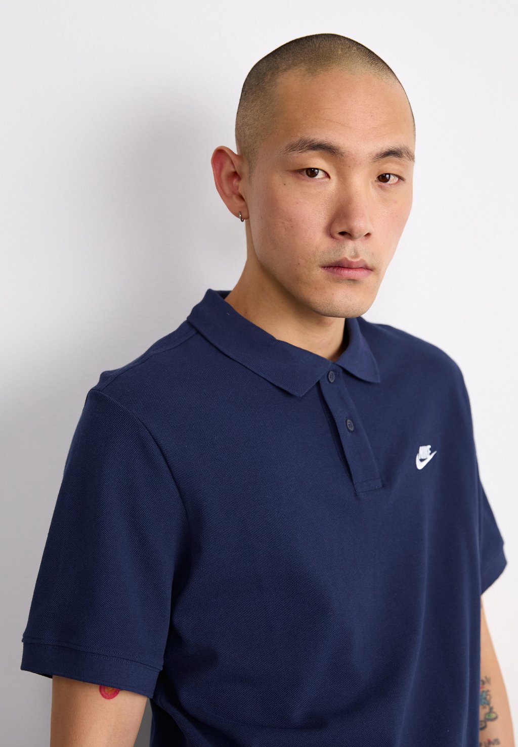 Поло CLUB Nike Sportswear, темно-синий — фото 4