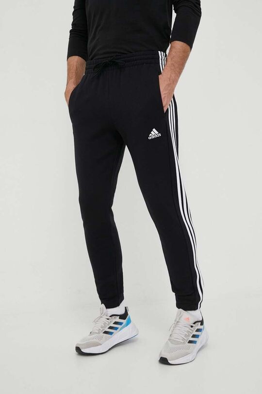 

Спортивные брюки из хлопка adidas, черный