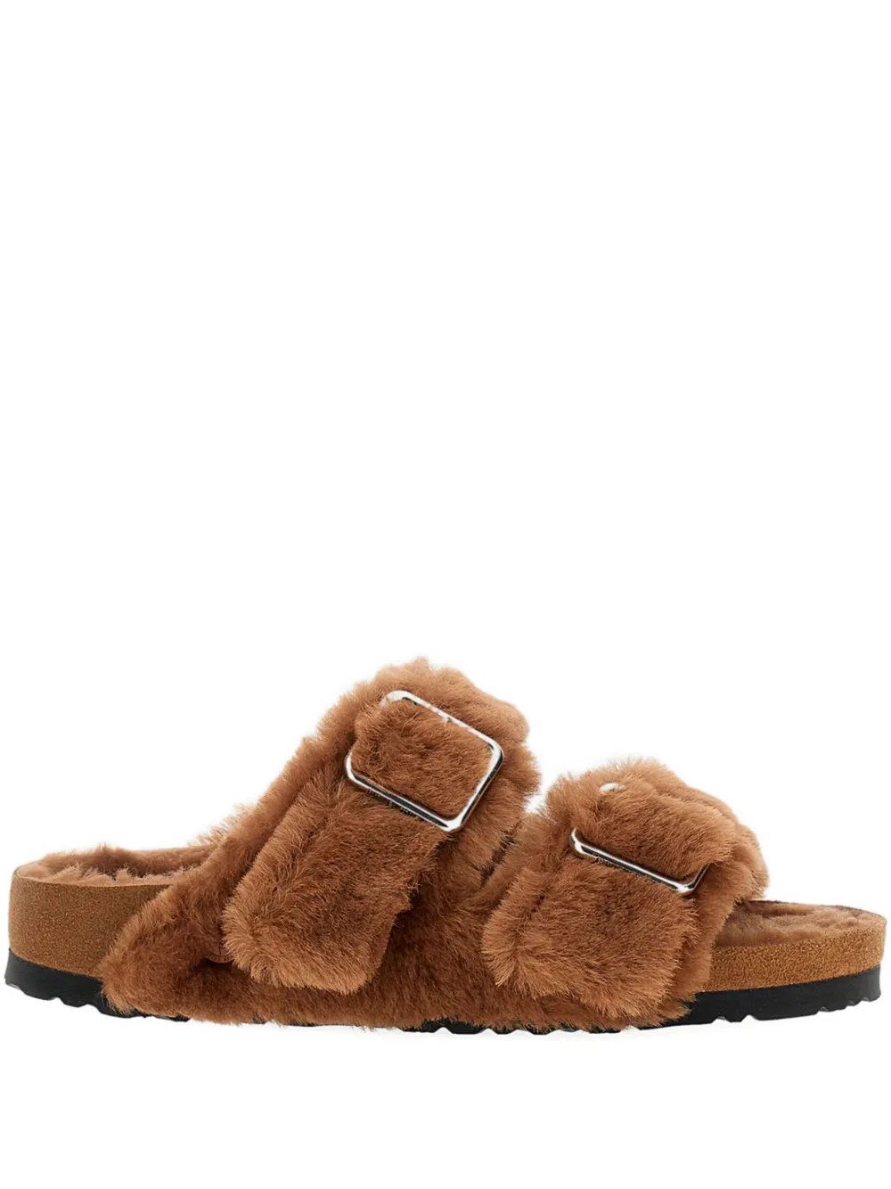 Сандалии Arizona с пряжками Birkenstock, коричневый