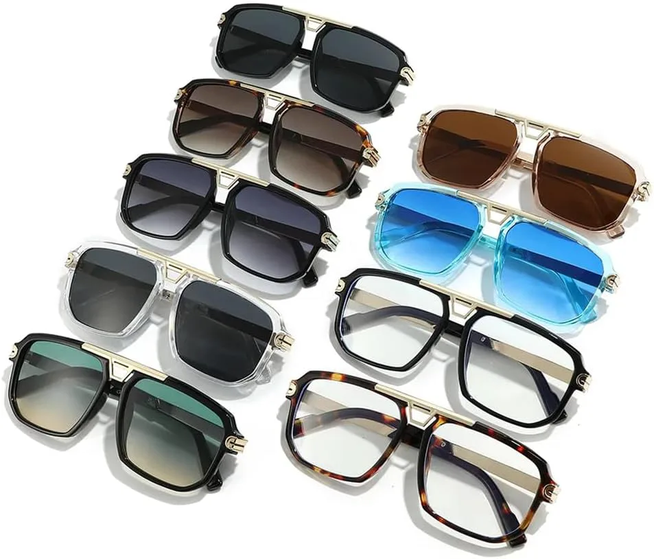 

Солнцезащитные очки UV400 с градиентным покрытием, увеличенного размера, для женщин и мужчин, для бега и занятий спортом на открытом воздухе UYPTK, Leopard Clear