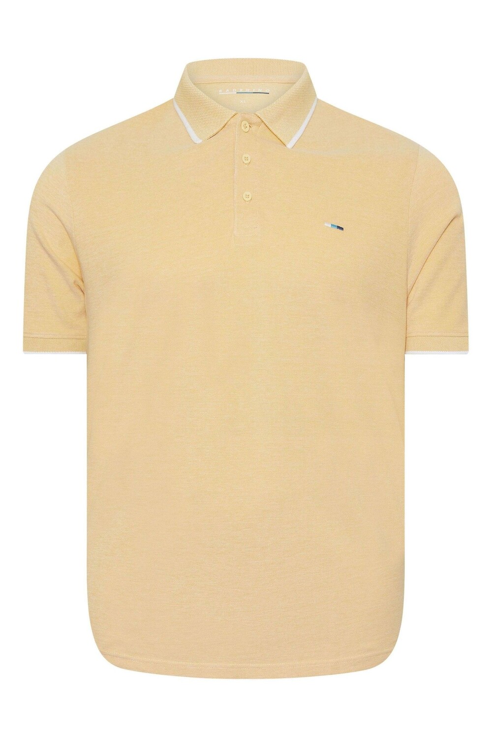 

Рубашка-Поло с короткими рукавами Birdseye Badrhino Big & Tall, желтый