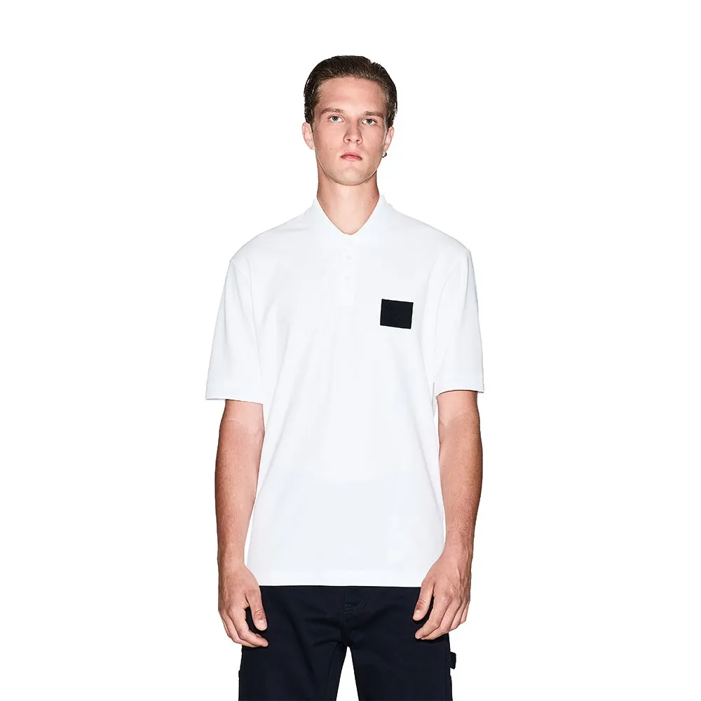 

Поло с коротким рукавом Armani Exchange XM001372_AF16262, белый