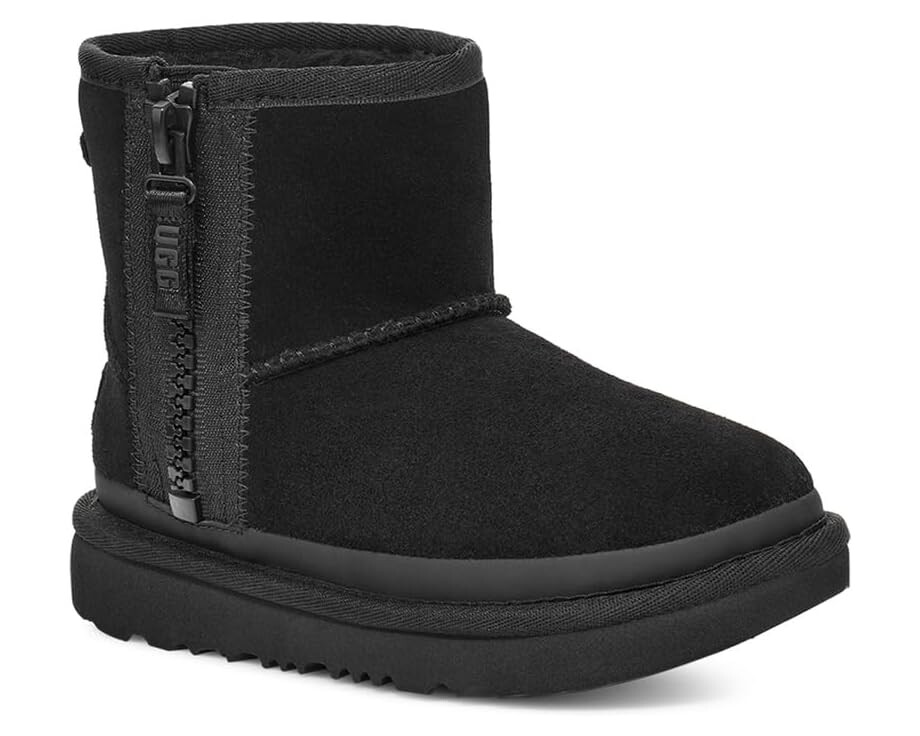 

Ботинки Ugg Classic Mini Zipper Tape Logo, черный