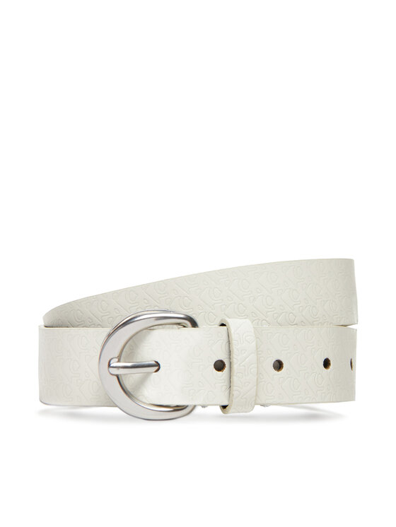 

Женский ремень Classic Buckle Aop 30Mm LV04K7019G Calvin Klein, белый