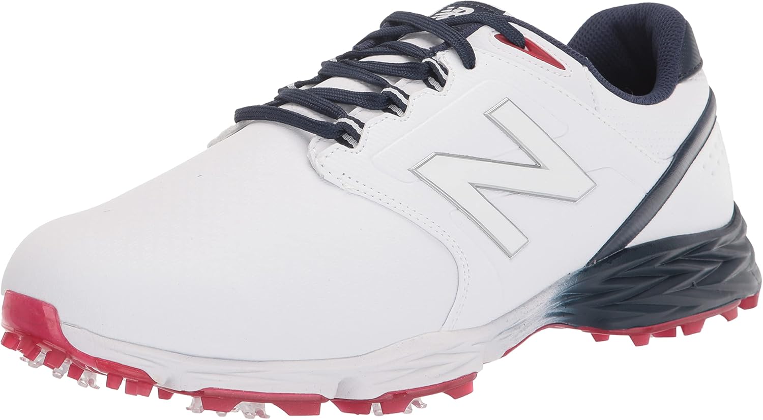 

Мужская обувь для гольфа New Balance Striker V3, белый/красный/синий