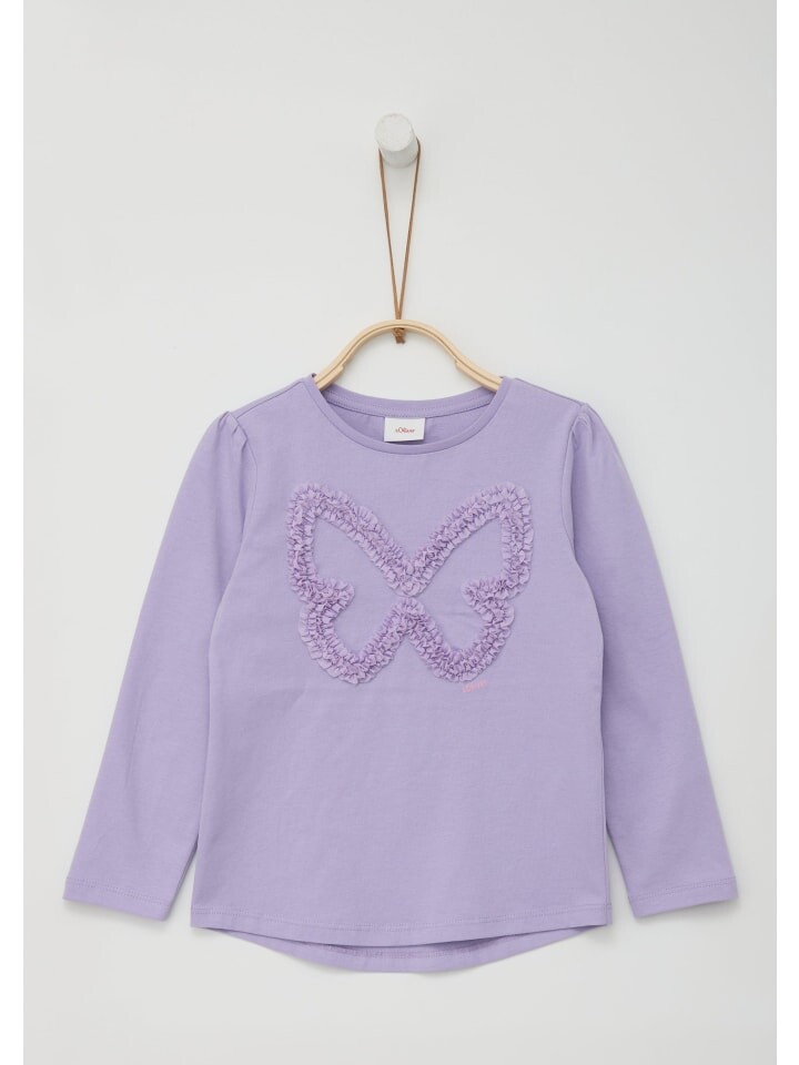 

Футболка sOliver langarm, фиолетовый