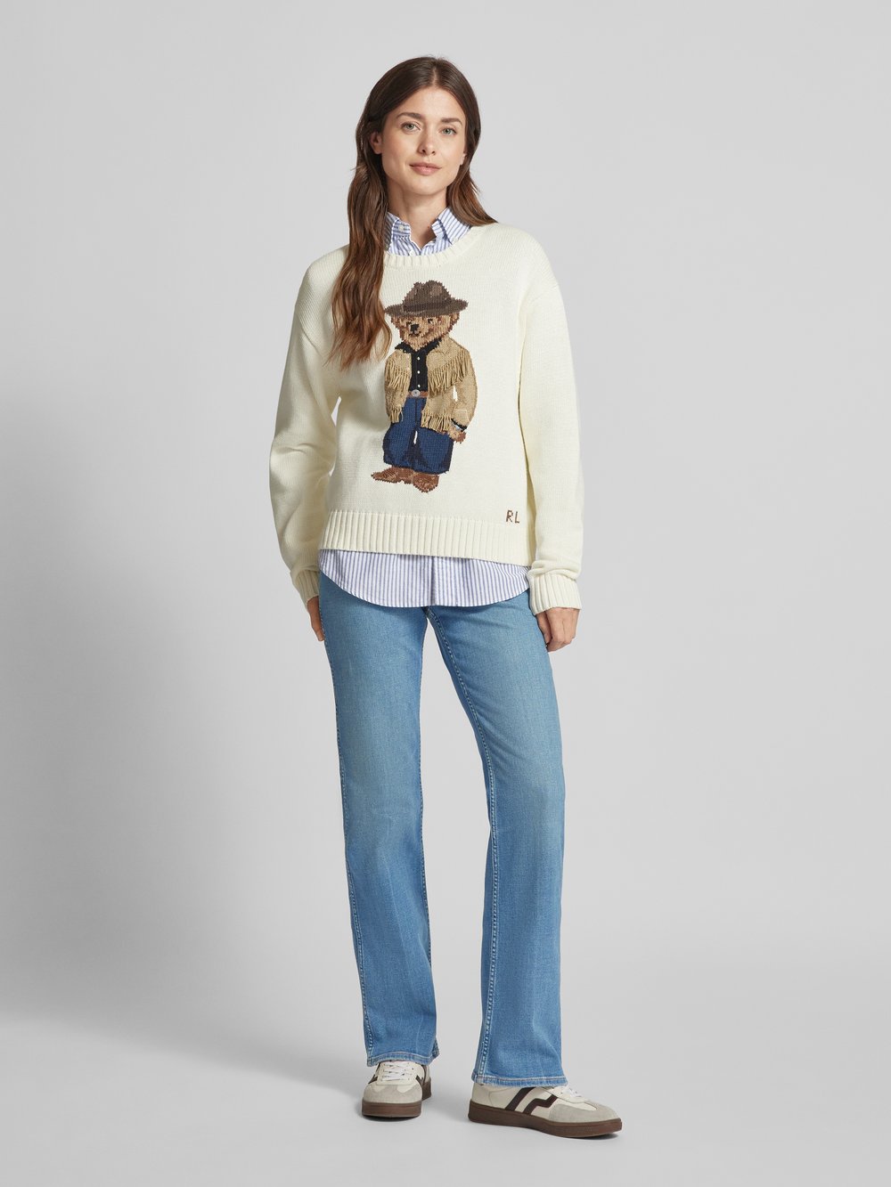 

Джинсы Bootcut с накладными карманами Polo Ralph Lauren