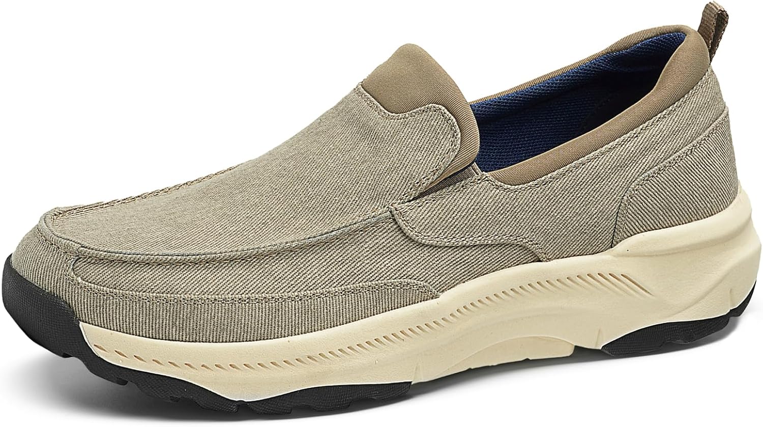 

Мужские ортопедические прогулочные туфли Cestfini без шнурков, хаки