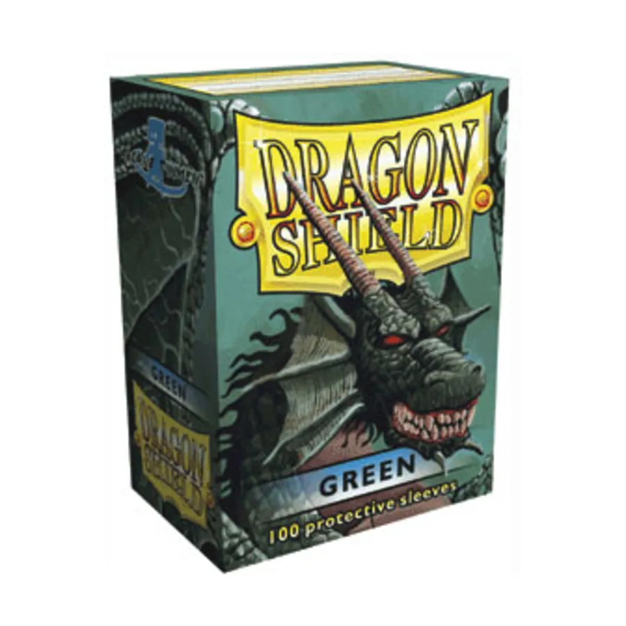 

Стандартные рукава - зеленый (100), Dragon Shield - Card Sleeves - Standard