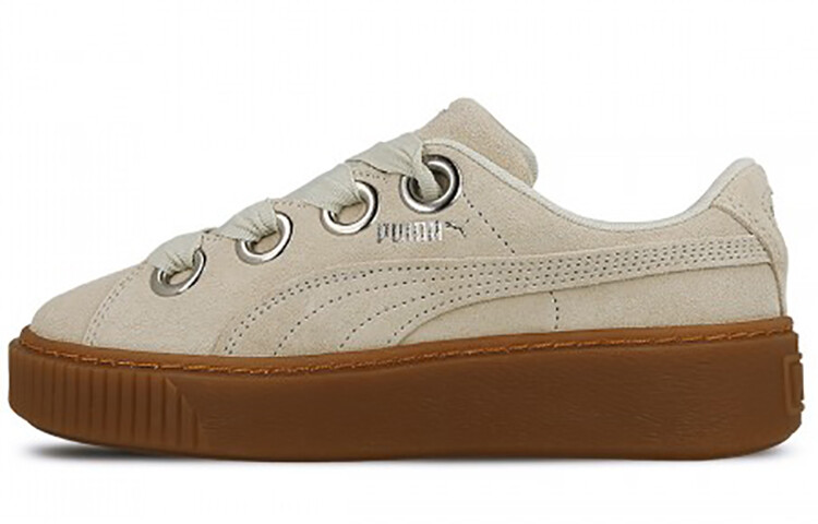 

Кроссовки PUMA Platform Kiss Suede 'White' Women's