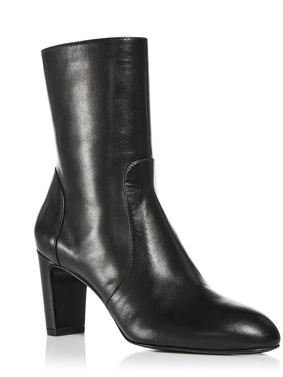 

Женские кожаные ботильоны до середины икры Stuart Weitzman, черный