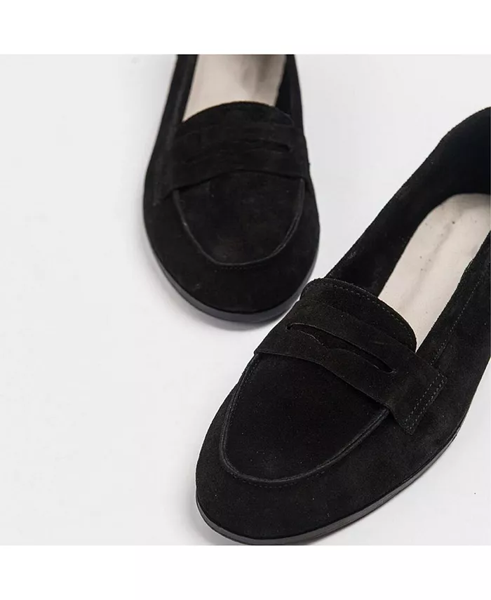 Лоферы Dorothy из кожи Forever & Always Shoes, черный